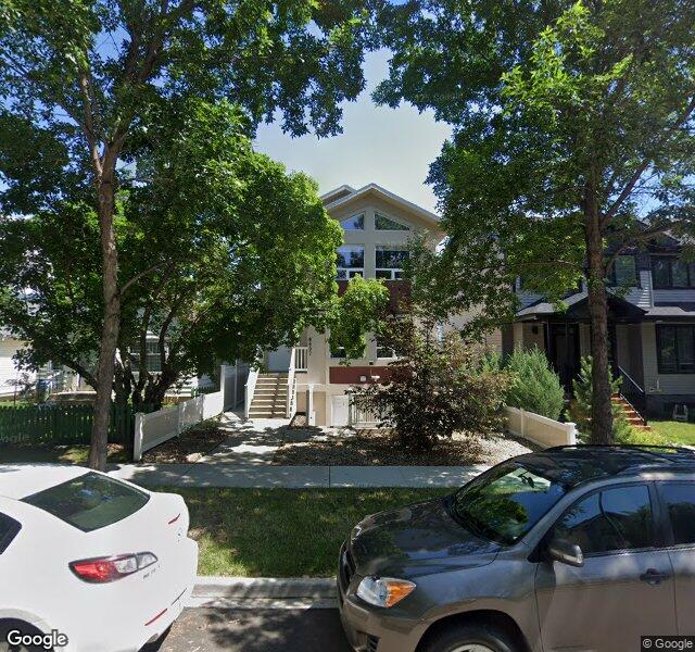 Street view of 8607 108A Street NW, Edmonton