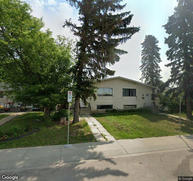Street view of 10219A 155 Street NW, Edmonton