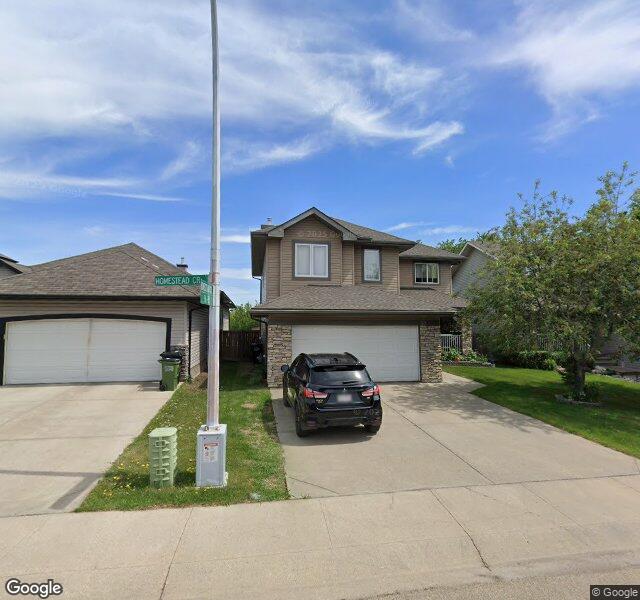 Street view of 57 Homestead Crescent NW, Edmonton