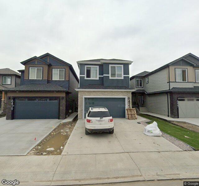 Street view of 6423 175 Avenue NW, Edmonton