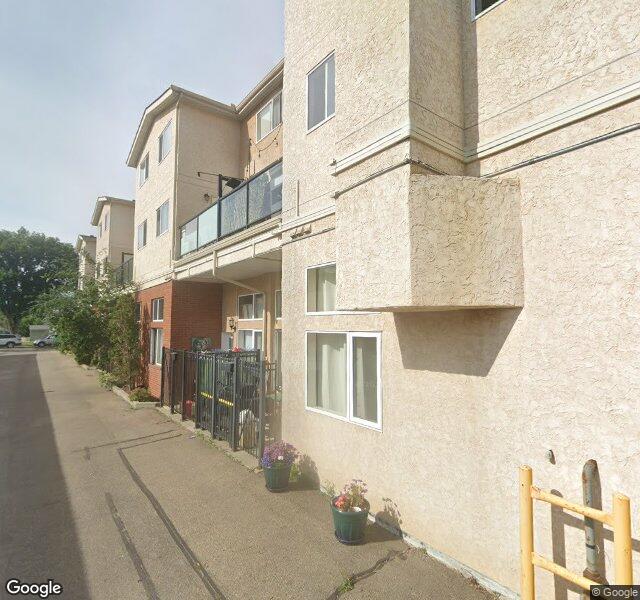 Street view of 213-11033 127 Street NW, Edmonton
