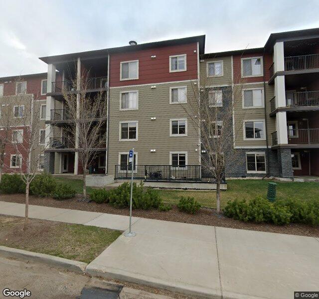 Street view of 210-5370 Chappelle Road SW, Edmonton
