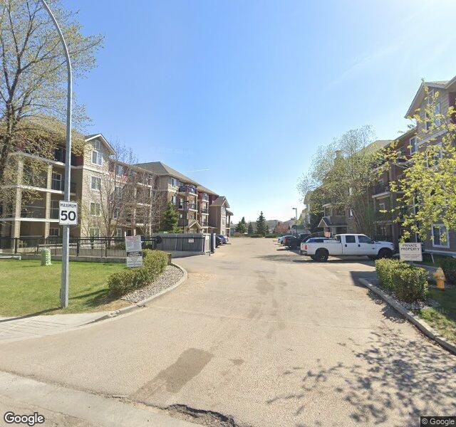 Street view of 121-17415 99 Avenue NW, Edmonton