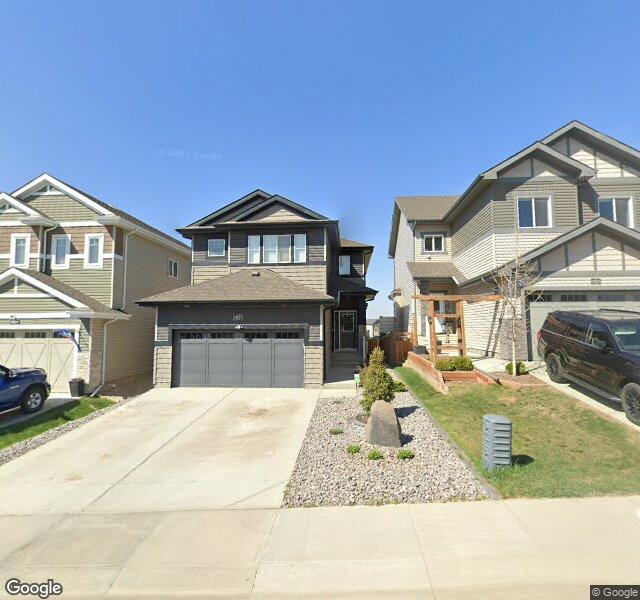 Street view of 1057 Coopers Hawk Link NW, Edmonton