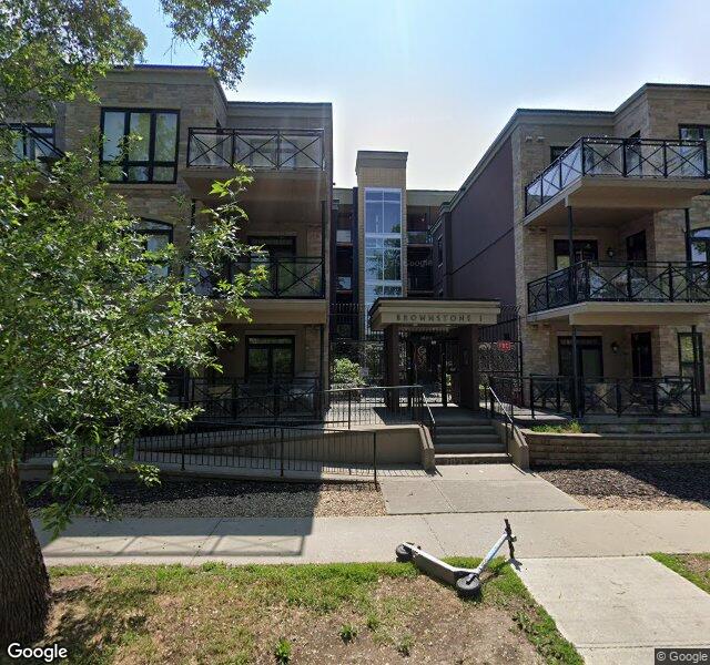 Street view of 110-10811 72 Avenue NW, Edmonton