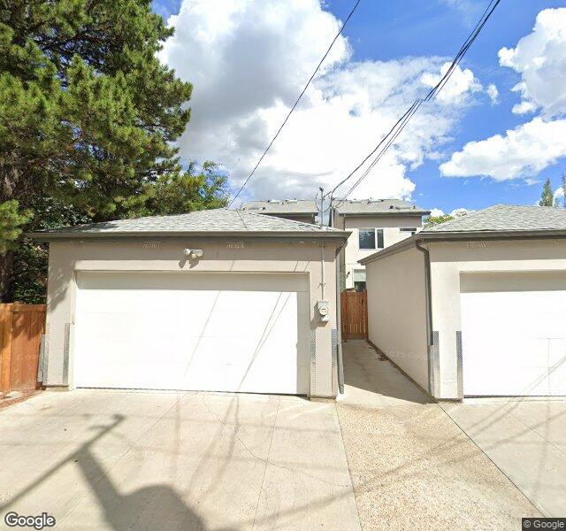 Street view of 8724 116 Street NW, Edmonton