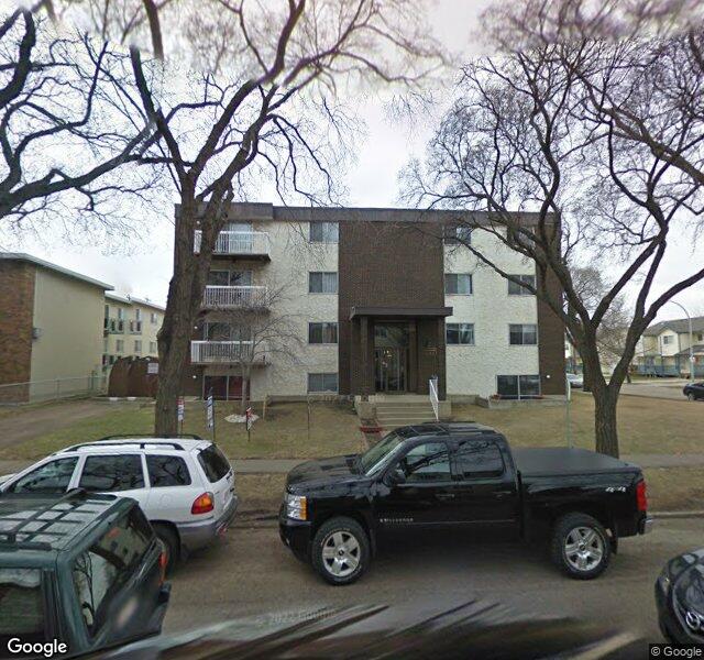 Street view of 202-10740 105 Street NW, Edmonton
