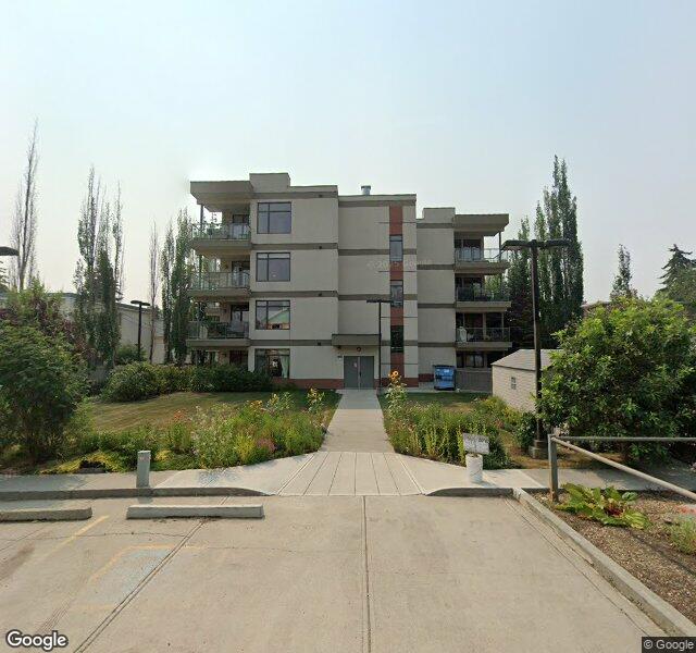 Street view of 408-11140 68 Avenue NW, Edmonton