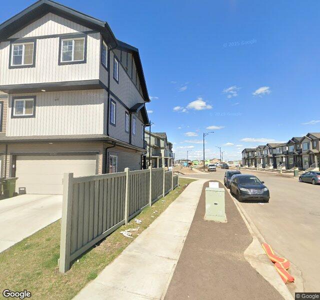 Street view of 7032 Rosenthal Drive NW, Edmonton