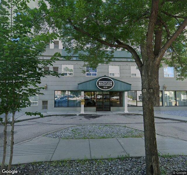 Street view of 9919 105 Street, Edmonton