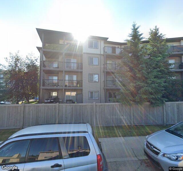 Street view of 432-1180 Hyndman Road NW, Edmonton