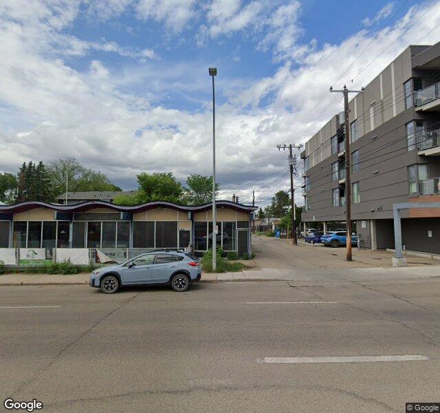 Street view of 19/21-10617 83 Street, Edmonton