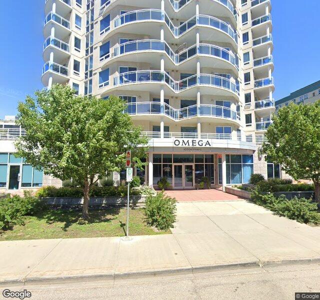 Street view of 305-10504 99 Avenue NW, Edmonton
