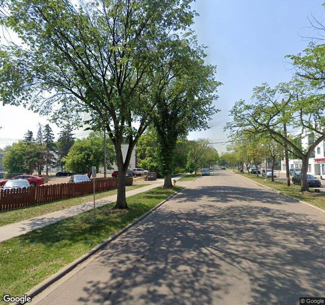 Street view of 11840 112 Street, Edmonton