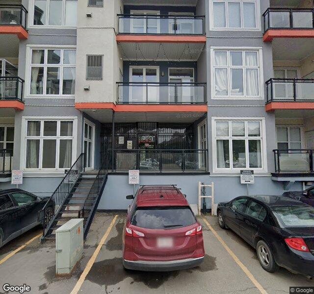 Street view of 308-10147 112 Street NW, Edmonton