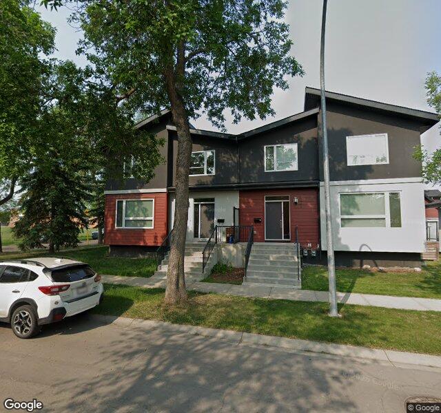 Street view of 7202/7204 98 Street NW, Edmonton