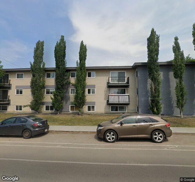 Street view of 201-10606 123 Street NW, Edmonton