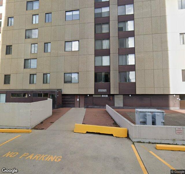 Street view of 1601-10045 118 Street NW, Edmonton