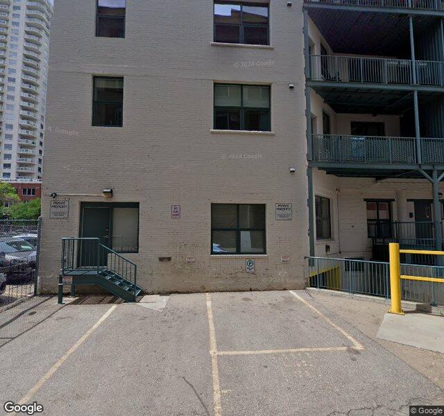 Street view of 302-10169 104 Street NW, Edmonton