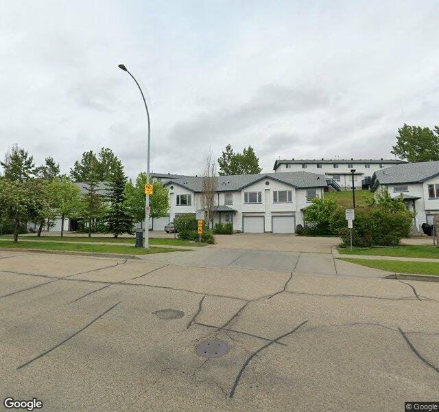 Street view of 15-450 Hyndman Crescent NW, Edmonton